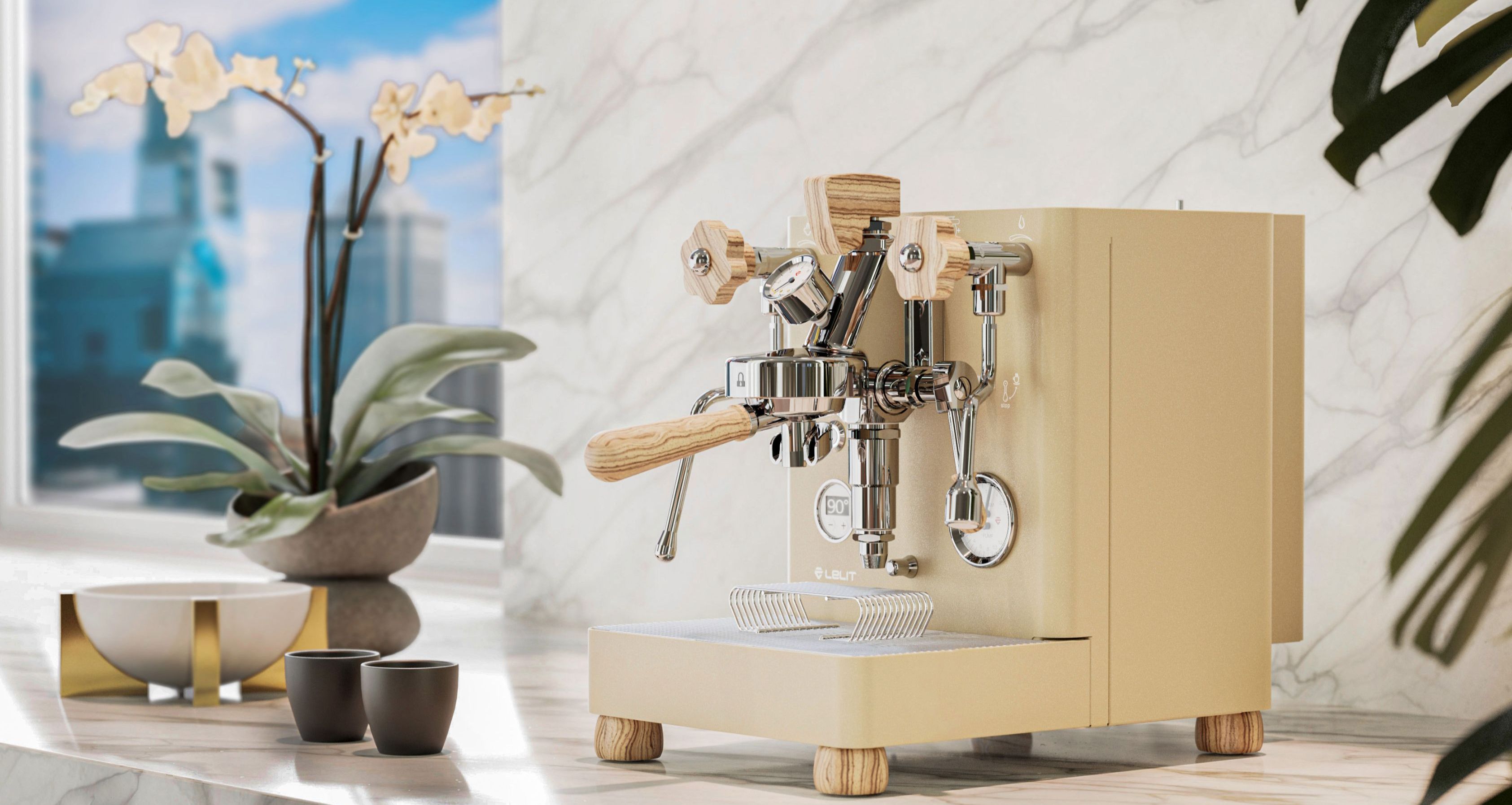 Lelit Bianca V3 Dual Boiler PID Espresso Machine PL162T