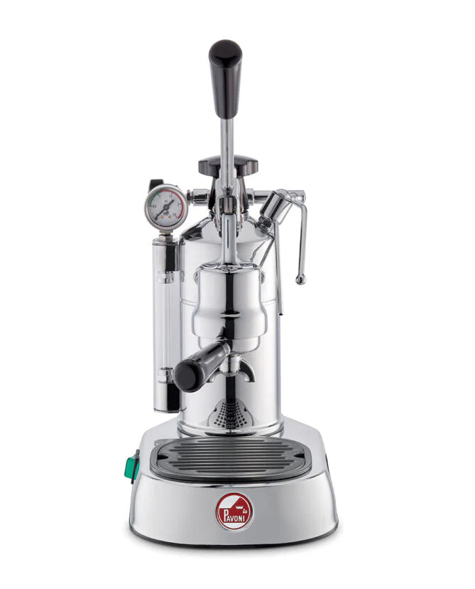 La Pavoni Professional Chrome Espresso Machine PC-16